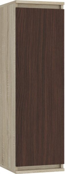 CLP W 30 cm Sonoma tölgy/wenge vitrin