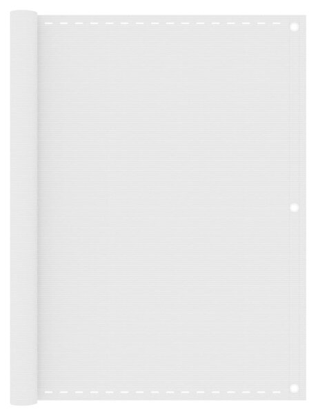VidaXL fehér HDPE erkélytakaró 120 x 400 cm