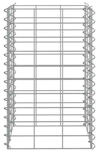 3 db vas gabion magaságyás 30 x 30 x 50 cm