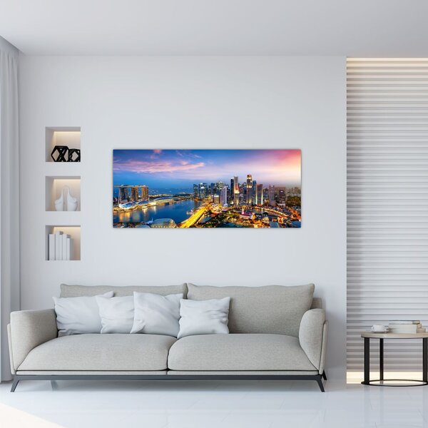 Kép - Szingapúr, Ázsia (120x50 cm)