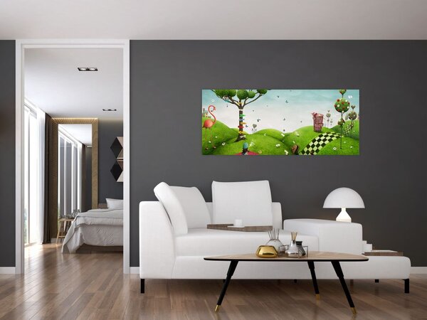 Kép egy csodálatos tájról (120x50 cm)