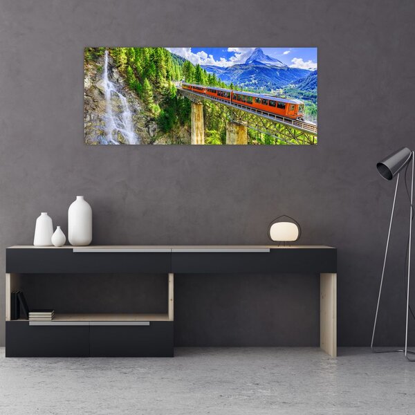 Kép - Matterhorn, Zermatt, Valais, Svájc (120x50 cm)