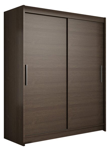 Nagy WESTA I gardróbszekrény csokoládé színben, szélessége 150 cm