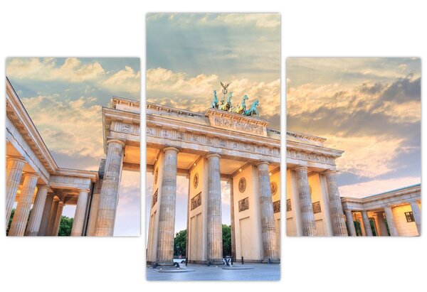 Kép - Brandenburgi kapu, Berlin, Németország (90x60 cm)