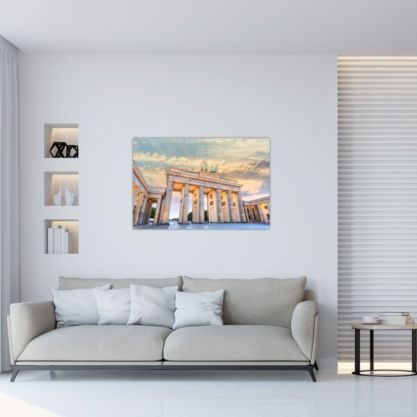 Kép - Brandenburgi kapu, Berlin, Németország (90x60 cm)
