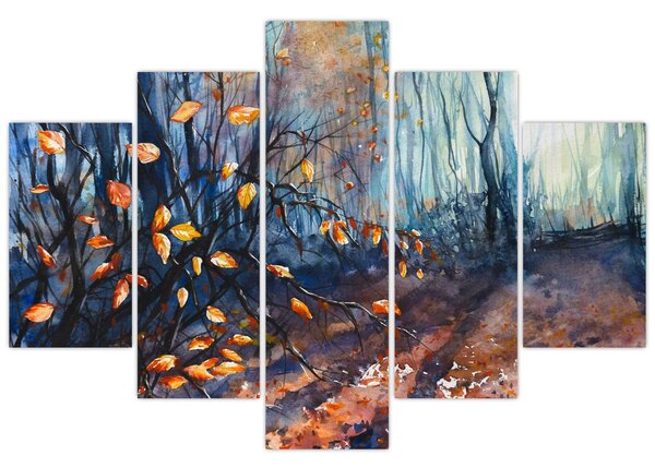 Kép - Az őszi nap sugarai (150x105 cm)