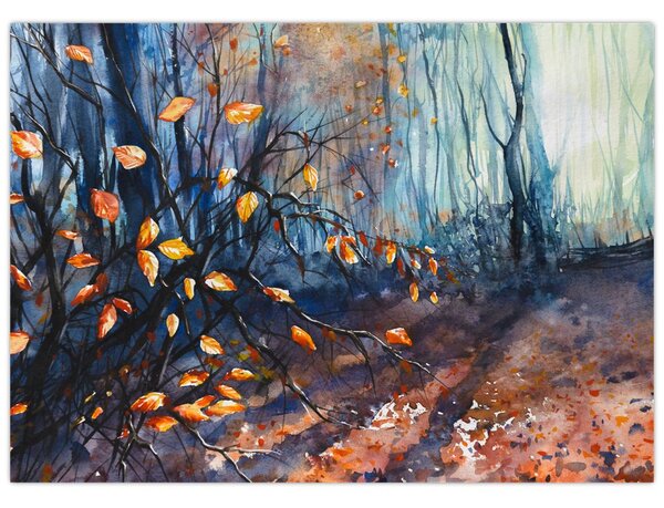 Kép - Az őszi nap sugarai (70x50 cm)
