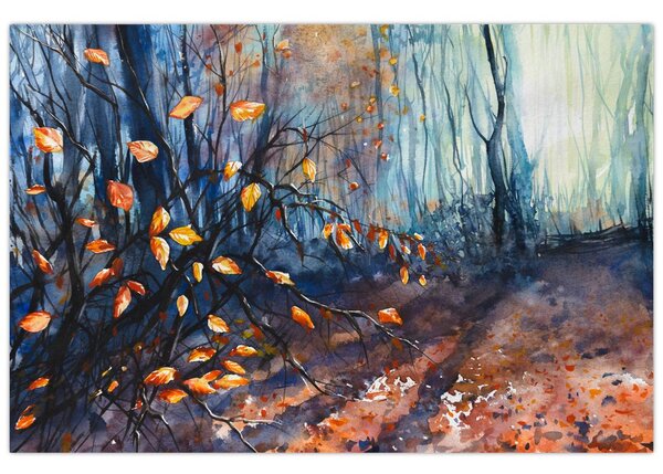 Kép - Az őszi nap sugarai (90x60 cm)