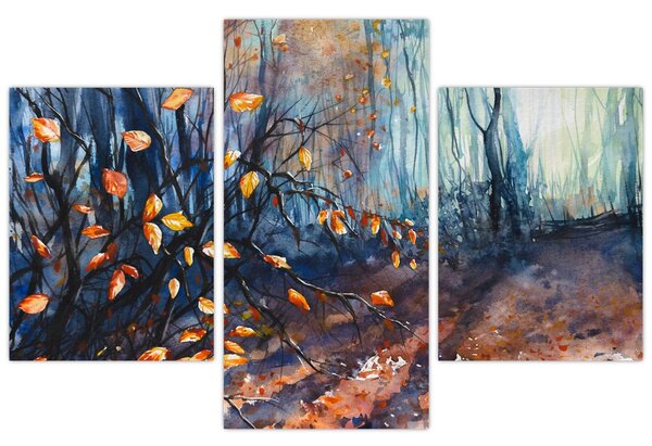 Kép - Az őszi nap sugarai (90x60 cm)