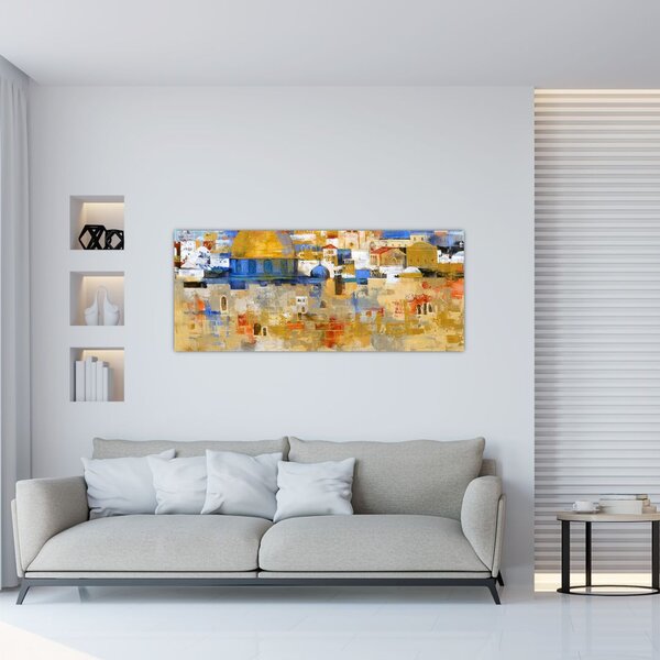 Kép - siratófal, Jerusalem, Israel (120x50 cm)