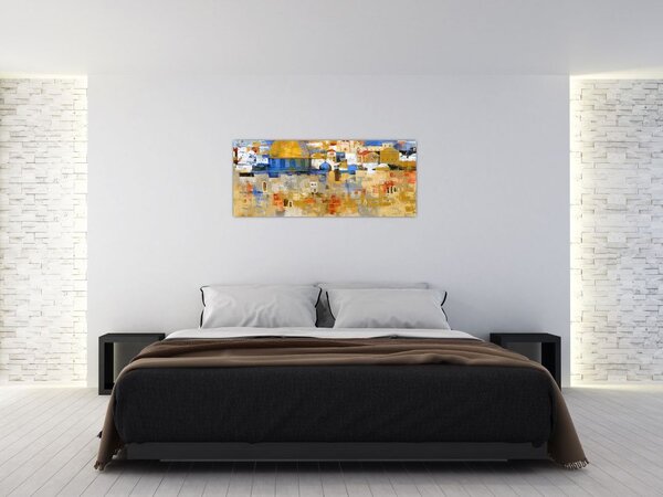 Kép - siratófal, Jerusalem, Israel (120x50 cm)