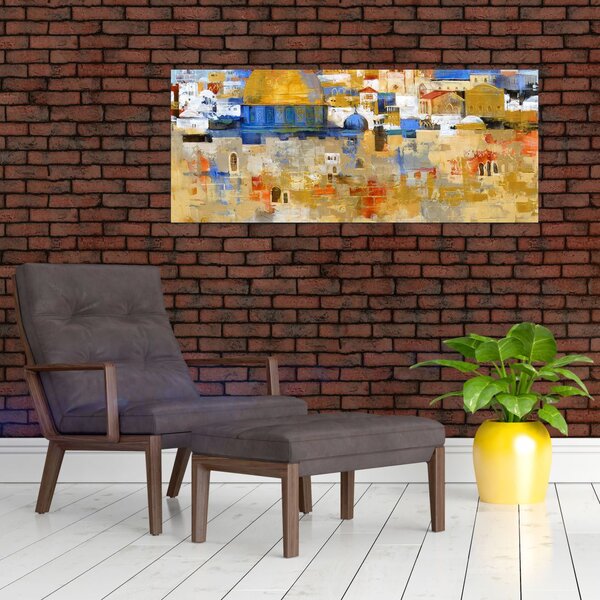 Kép - siratófal, Jerusalem, Israel (120x50 cm)