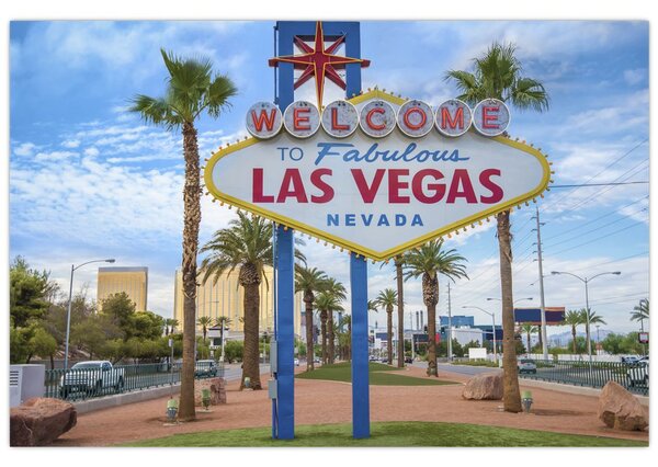 Kép - Las Vegas (90x60 cm)