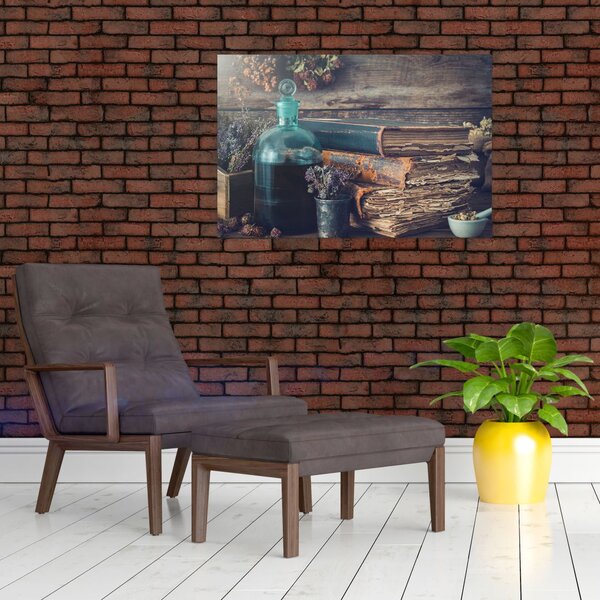 Kép - Patikus asztal (90x60 cm)