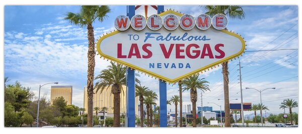 Kép - Las Vegas (120x50 cm)