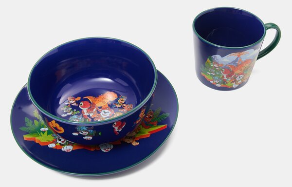 Sinsay - Kerámia tál PAW Patrol dinoszaurusz mintával - többszínű