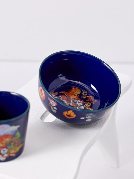 Sinsay - Kerámia tál PAW Patrol dinoszaurusz mintával - többszínű