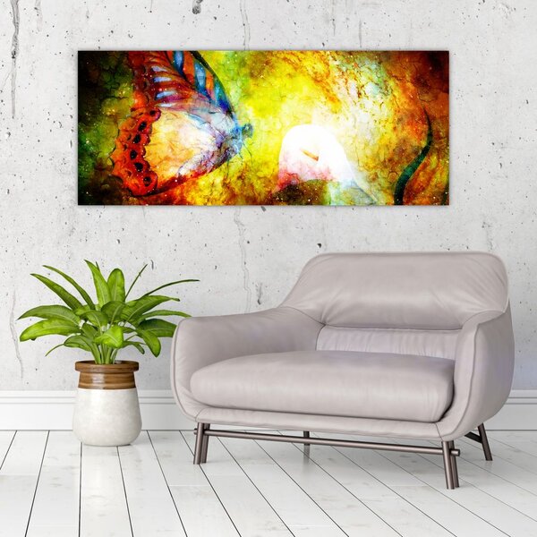 Kép - Kozmikus pillangó (120x50 cm)