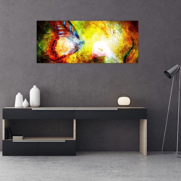 Kép - Kozmikus pillangó (120x50 cm)
