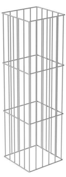 Acél gabion oszlop, Cube S, 60x25,5 cm