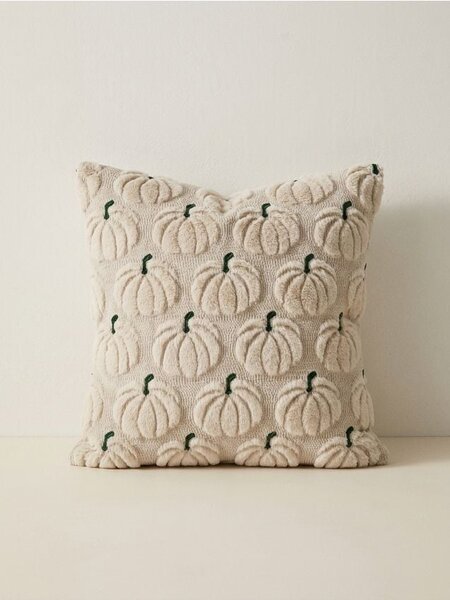 Sinsay - Dekoratív párnahuzat tökmintával - sárga