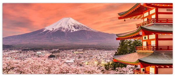 Kép - Fujiyoshida, Japán (120x50 cm)