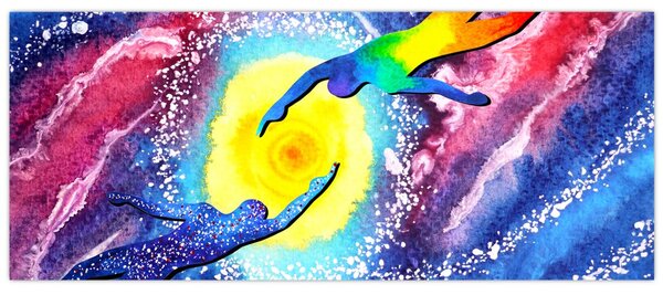Kép - Érintés (120x50 cm)