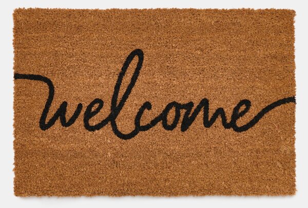 Sinsay - Lábtörlő Welcome felirattal - bézs