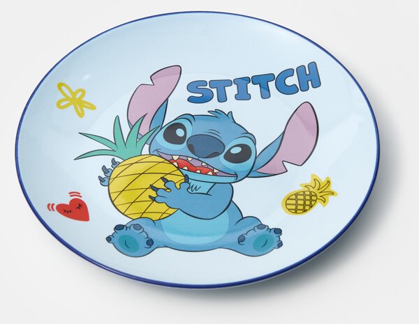 Sinsay - Kerámia tányér Lilo & Stitch - többszínű