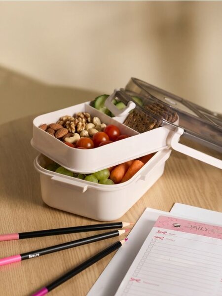 Sinsay - Rekeszes lunch box - krémszínű