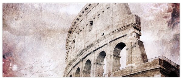 Kép - Colosseum, Róma, Olaszország (120x50 cm)