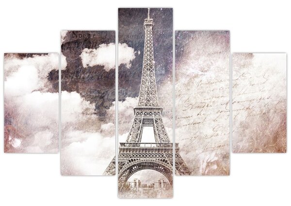 Kép - Eiffel-torony, Párizs, Franciaország (150x105 cm)
