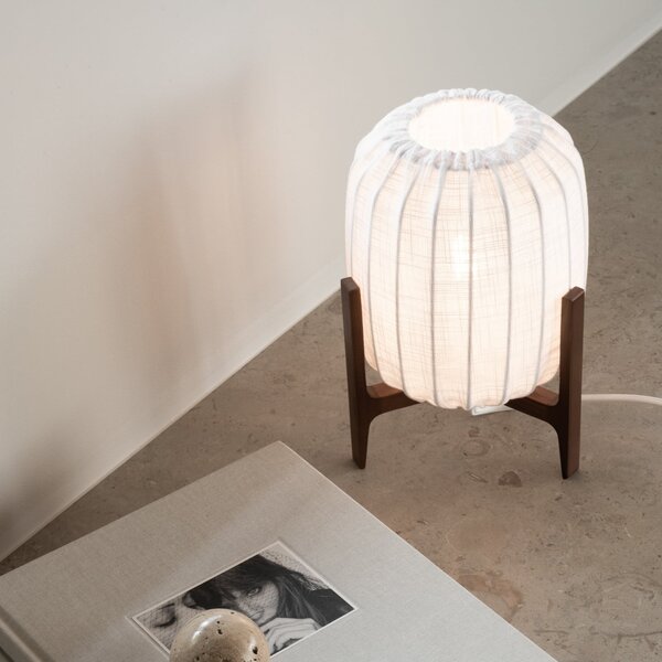 Asztali lámpa Watt & Veke, Prisma, dimmable, Fa, Nappali, Fa, Dizájn