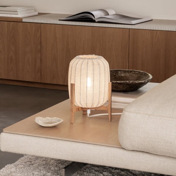 Asztali lámpa Watt & Veke, Prisma, dimmable, Fa, Nappali, Fa, Dizájn