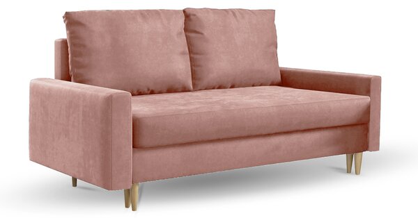 AG BELLIS II kihúzható kanapéágy - rózsaszín