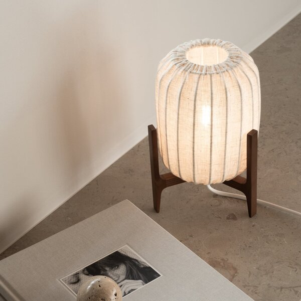 Asztali lámpa Watt & Veke, Prisma, dimmable, Fa, Nappali, Fa, Dizájn