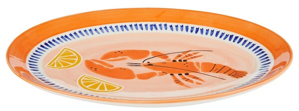 CORAL COAST kerámia kínáló tányér 34cm , homár
