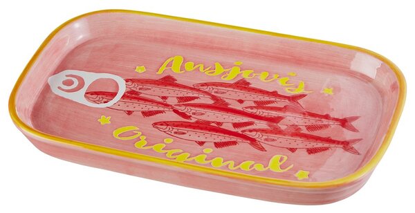 CORAL COAST kerámia kínáló tányér 27 cm , halas