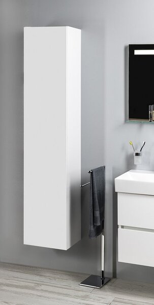 Sapho Sapho, ESPACE szekrény 35x172x32cm, 1x ajtó, bal/jobb, fehér fényű, ESC330-3030