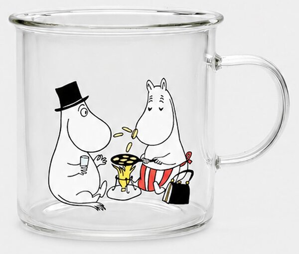 Sinsay - Üveg bögre füllel The Moomins - többszínű