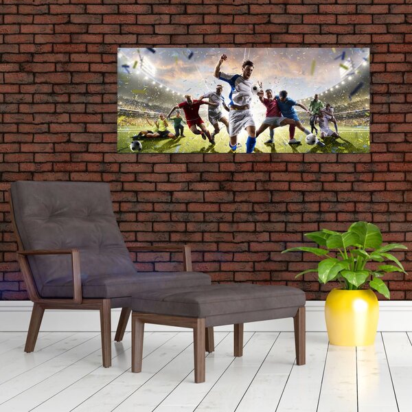Kép - futball (120x50 cm)