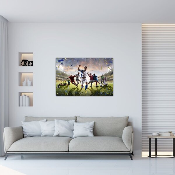Kép - futball (90x60 cm)
