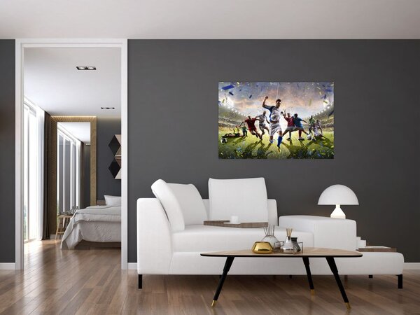 Kép - futball (90x60 cm)