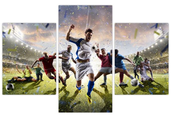 Kép - futball (90x60 cm)