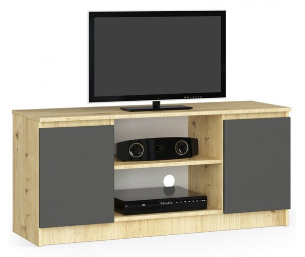 TV állvány RTV K120 artisan tölgy/grafitszürke