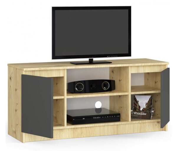 TV állvány RTV K120 artisan tölgy/grafitszürke