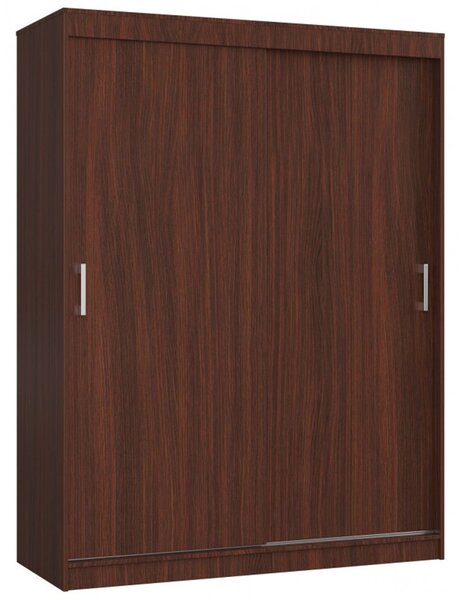 CLP MONO 150 cm-es tolóajtós ruhásszekrény, wenge színben