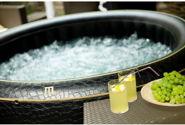MSpa Exclusive Exotic Premium Luxury 6 személyes kerek felfújható jacuzzi, 204 x 70 cm