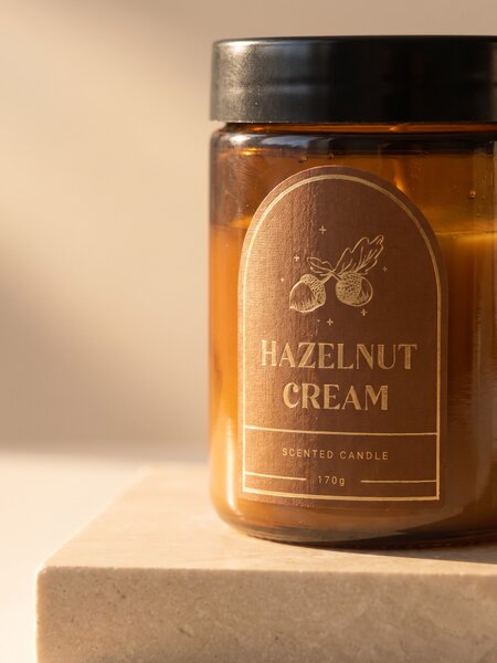 Sinsay - Illatgyertya Hazelunt Cream - aranybarna