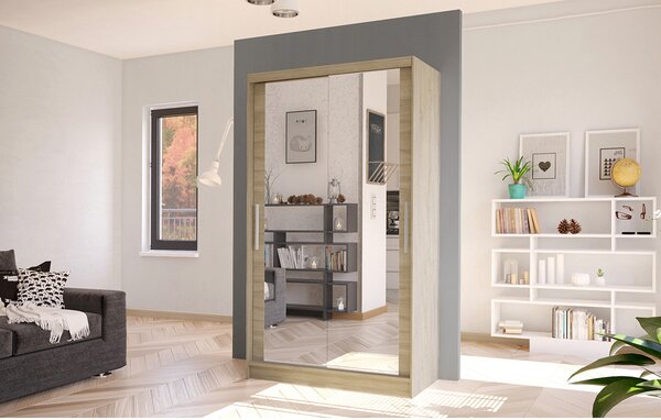 COSTA VII ruhásszekrény, 100 cm szélesség Sonoma tölgy